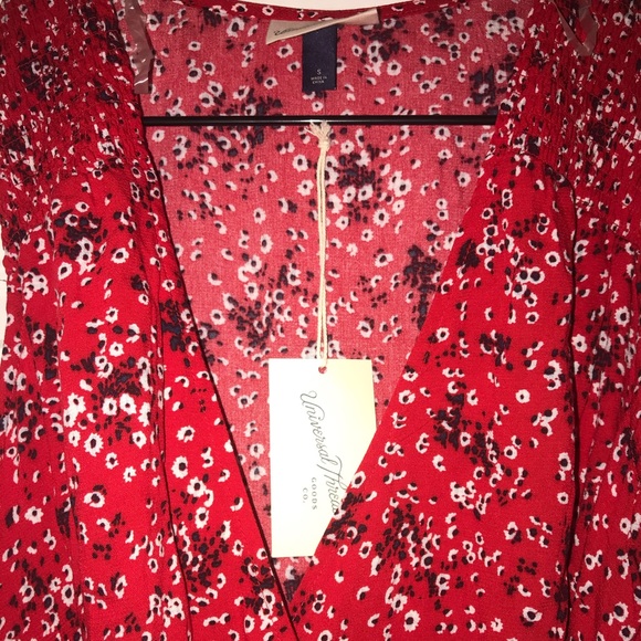 Universal Thread Floral Wrap Dress - Picture 4 of 4